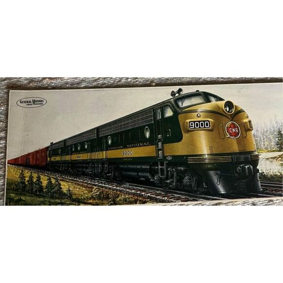 Vintage 1940s/1950s EMD Electro Motive GM General Motors Locomotives Cards - Picture 2 of 4